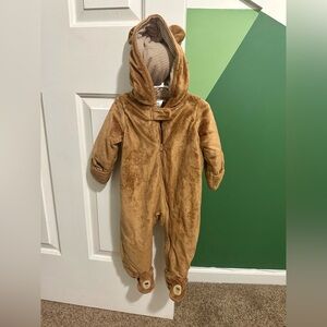 Cozy Brown Kids One Piece